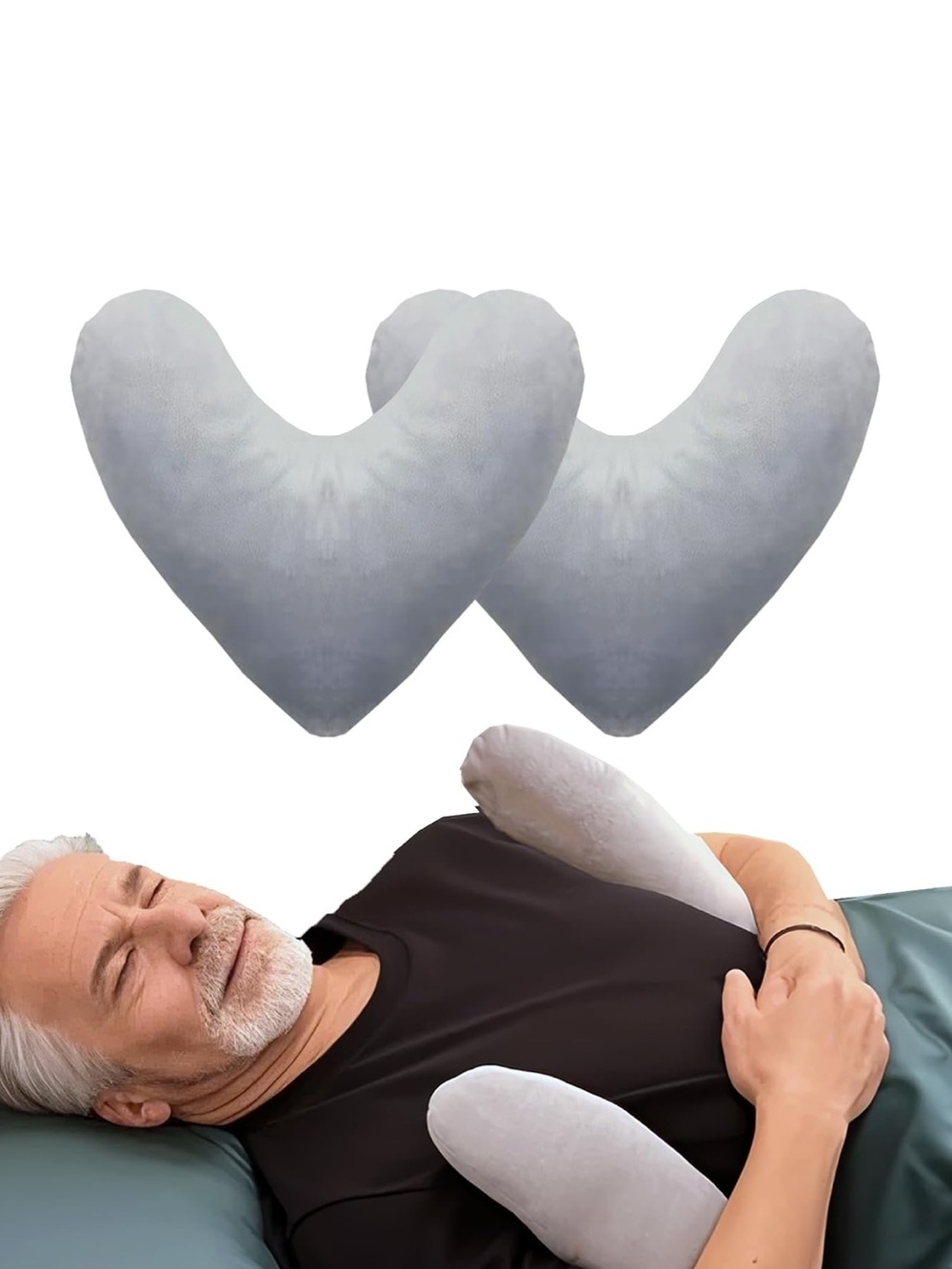 Armpit Pillow 2-Piece Gray